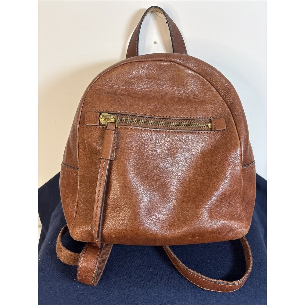 Fossil Megan Small Backpack purse genuine cowhide leather
